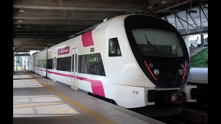 KLIA Transit Express  Kuala Lumpur Malaysia Railways [upl. by Repmek]