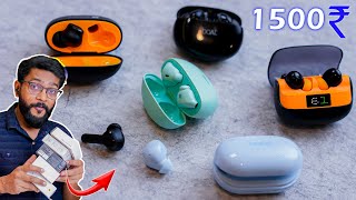 I Tested 5 Wireless Earphones  Best in 1500 Price [upl. by Dressler371]