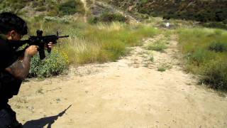 AR15 shooting AR 500 steel target [upl. by Ignacius]