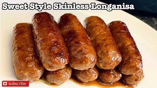 Quick and Easy Skinless Longanisa Recipe  Pang Negosyo  Lutong Bulakenyo  How To Make Longanisa [upl. by Shaikh]