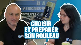 Comment choisir et préparer un rouleau avant de peindre [upl. by Meter]