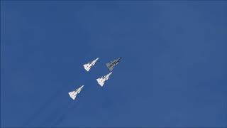 DCS AJS37 Viggen Formation Display Routine [upl. by Ahsinev]