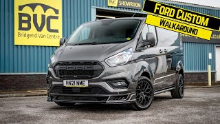 Ford Transit Custom Limited InDepth Walkaround and Features Review [upl. by Ellohcin686]