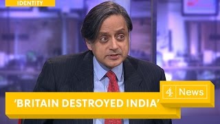 Shashi Tharoor interview How British Colonialism destroyed India [upl. by Fokos]