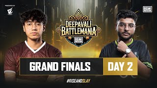 Deepavali BattleMania 2024  HINDI  Grand Finals D2  BGMI  Ft IQOO SouL Carnival 8Bit etc [upl. by Gaeta495]