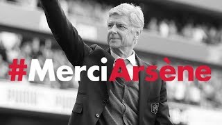 FULL Arsene Wenger Emirates farewell speech to the fans [upl. by Nnylear]