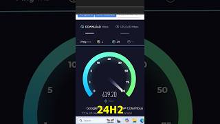 Windows 11 24H2 vs 23H2 Internet Speed Test [upl. by Avlis]