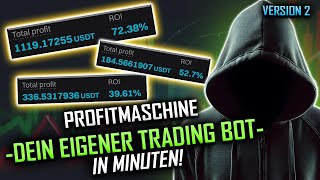 Passives Einkommen mit deinem eigenen Trading Bot – IN MINUTEN ERSTELLT [upl. by Lledor233]