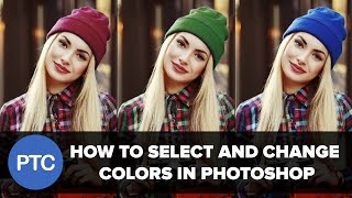 How To Select and Change Colors In Photoshop  Replace Colors In a Photo [upl. by Atis]