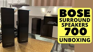 BOSE Surround Speakers 700  UNBOXING bose bosespeakers bose kapwing [upl. by Thorr]