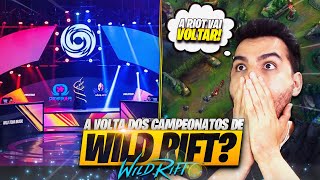 A RIOT Voltou Com os Campeonatos de WILD RIFT no BRASIL [upl. by Kally]