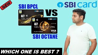 SBI BPCL VS SBI BPCL OCTANE CREDIT CARD  COMPARISON  FEATURES  FULL DETAILS  FEES  BENEFITS [upl. by Ardiedal]