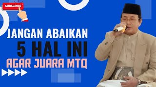 Tutorial  Kiat Sukses MTQ oleh H Muammar ZA Bagian 1 video muammar bayati kurdi tilawah qori [upl. by Eanel]