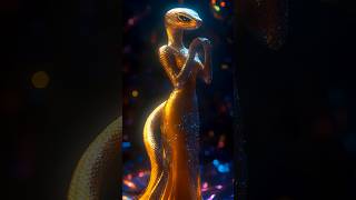 A Woman Fuses with A Snake on AGT AI got talent americagottalent agt magic talent shorts AI [upl. by Vachell784]