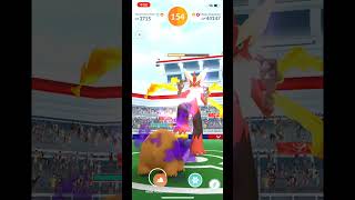 MEGA BLAZIKEN Solo With 40 Seconds Remaining 😱  Pokemon Go [upl. by Relyhs]