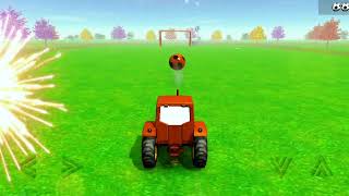 El Tractor escapando del La Granja de zenon remix Toro y el Pollito pio 3d  b 0256 [upl. by Inuat166]