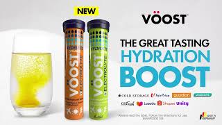 VÖOST 1 Australia Effervescent Vitamin Brand  Introducing the NEW VÖOST Hydrates [upl. by Sikata]