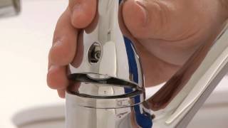 Stop Faucet Handle Leaking  How to Replace a Kitchen Faucet Valve [upl. by Imac]