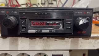 Restauration Autoradio Evergold AR1010 [upl. by Yntrok893]