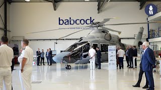 First Airbus H160 SAR Helicopter Delivered to Babcock for the French Navy [upl. by Cinderella]