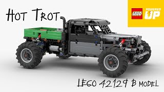 MOC LEGO Technic  Creating the Hot Trot Power Up profile [upl. by Euginom]