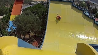 Hillside XL Water Slide at Adaland [upl. by Enirak]