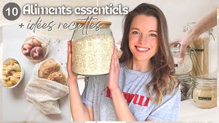 10 Aliments Essentiels  Petit budget Healthy amp Vegan [upl. by Burd933]