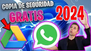 Extraer copia de seguridad de WhatsApp de Google Drive GRATIS Actualizado 2024 [upl. by Lemhar587]