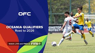 Highlights  Solomon Islands v New Caledonia  FIFA World Cup 26™ Oceania Qualifiers [upl. by Etakyram87]