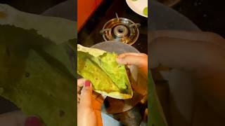 Palak Roti Palong shaak r roti food trending viralvideo viralshorts challenge viralreels [upl. by Durnan551]