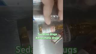 Sedatives drugs anesthesia medical knowledge doctor nurses [upl. by Panthea]