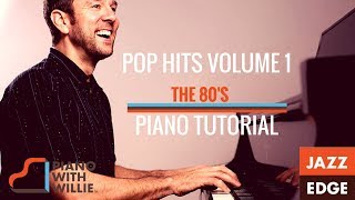 Piano Tutorial by Jazzedge  Pop Hits Vol 1 – The 80’s – Introduction [upl. by Alyam603]