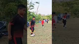 Double touch football training session ssb pkp [upl. by Trembly]