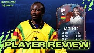 ABEDI PELE 89  Wie gut ist seine Hero Karte  FIFA 22 Player Review [upl. by Heins395]