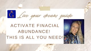 Activation of financial abundance This is all you need [upl. by Manoop366]