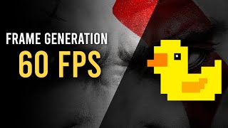 Frame Generation in RPCS 3 God of War 3 60 FPS  Settings and Comparison Lossless Scaling [upl. by Gizela]