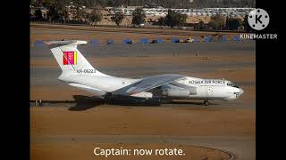 2015 Koskia Air Force IL76 Crash CVR [upl. by Virendra]