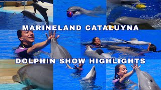 MARINELAND CATALUNYA Dolphin show highlights 2023 [upl. by Granese]