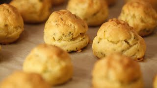 Cheese and Herb Gougères [upl. by Levey]