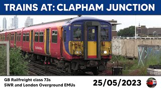 Trains at Clapham Junction 25052023 [upl. by Oren705]