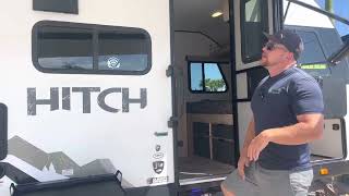 Hitch 17bhs travel trailer for sale walk around [upl. by Llerrej]