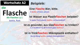 Wortschatz A2 Flasche [upl. by Chanda]