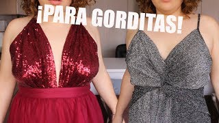 VESTIDOS DE FIESTA Haul SheIn Tallas Extras [upl. by Crowley126]