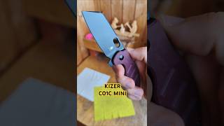 Мелкий засранец Kizer c01c mini 4v Приятный нож с недостатками [upl. by Sherilyn]