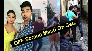 Yeh Rishta Kya Kehlata Hai Cast In Greece  Off Screen Masti  Kartik Naira Keerti And Naksh [upl. by Nnaitsirk44]