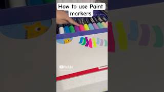 How to use POSCA or any other Paint Marker poscamarkers posca art diy [upl. by Aleras]