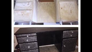 DIY Glitter Dresser [upl. by Setiram910]