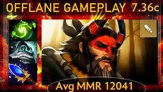 ✨ 736c Beastmaster KDA  26 KP  82 Offlane Gameplay  Dota 2 Top MMR [upl. by Aliek272]