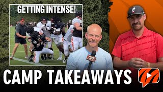 Bengals Training Camp Takeaways amp Highlights Tony Pike on Joe Burrow Practice Scuffle and MORE [upl. by Thessa]