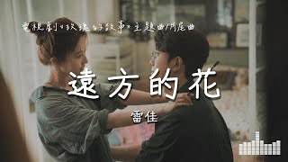 雷佳  遠方的花 電視劇《玫瑰的故事 The Tale of Rose》主題曲片尾曲 Official Lyrics Video【高音質 動態歌詞】 [upl. by Mulligan]